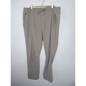 LL Bean Performance Pants Womens XL 34 Comfort Stretch Workwear Travel
